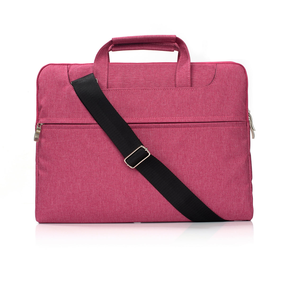 Laptop Sleeve Bag With Shoulder Strap 11, 12 inch Rose