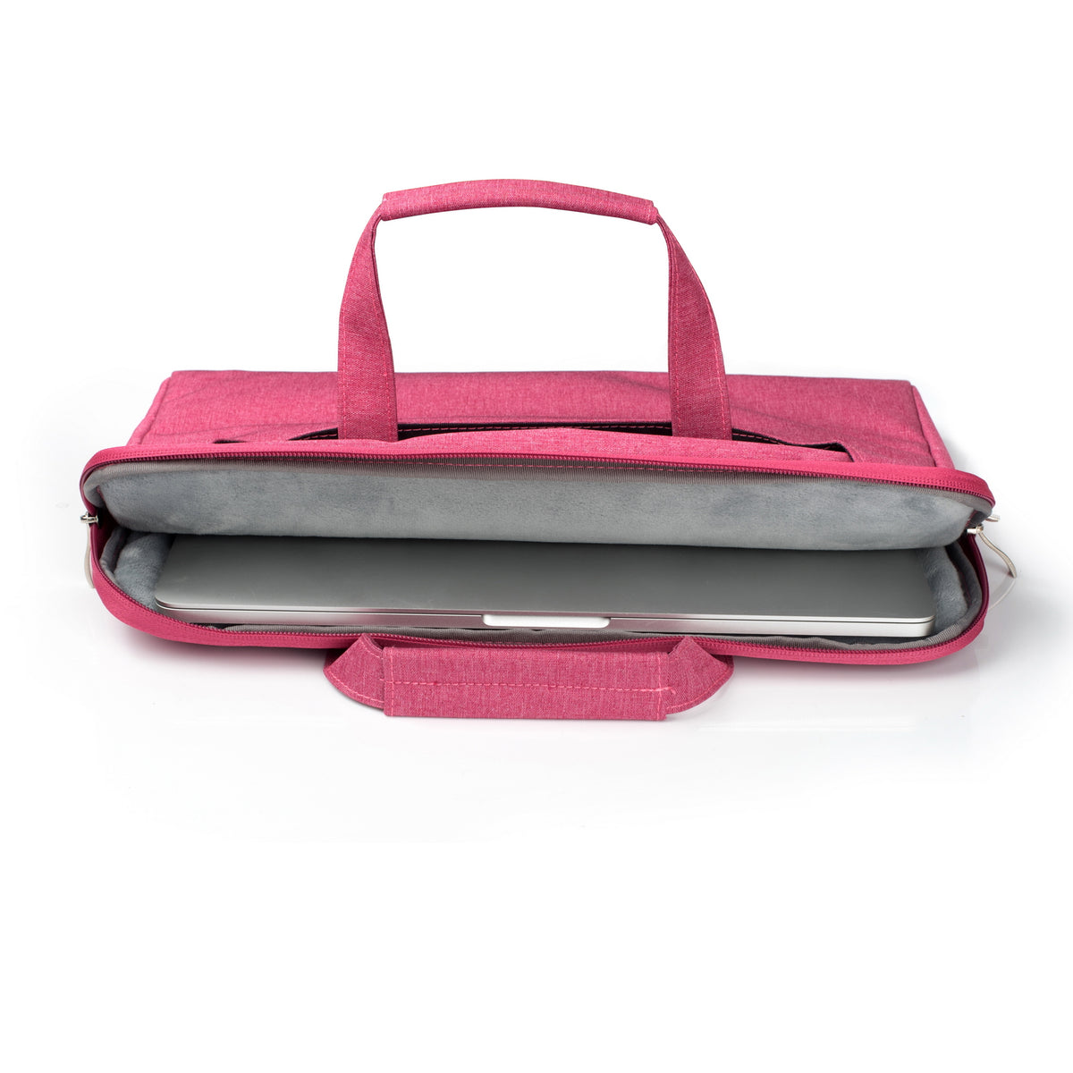 Laptop Sleeve Bag With Shoulder Strap 13, 14.2 inch Rose