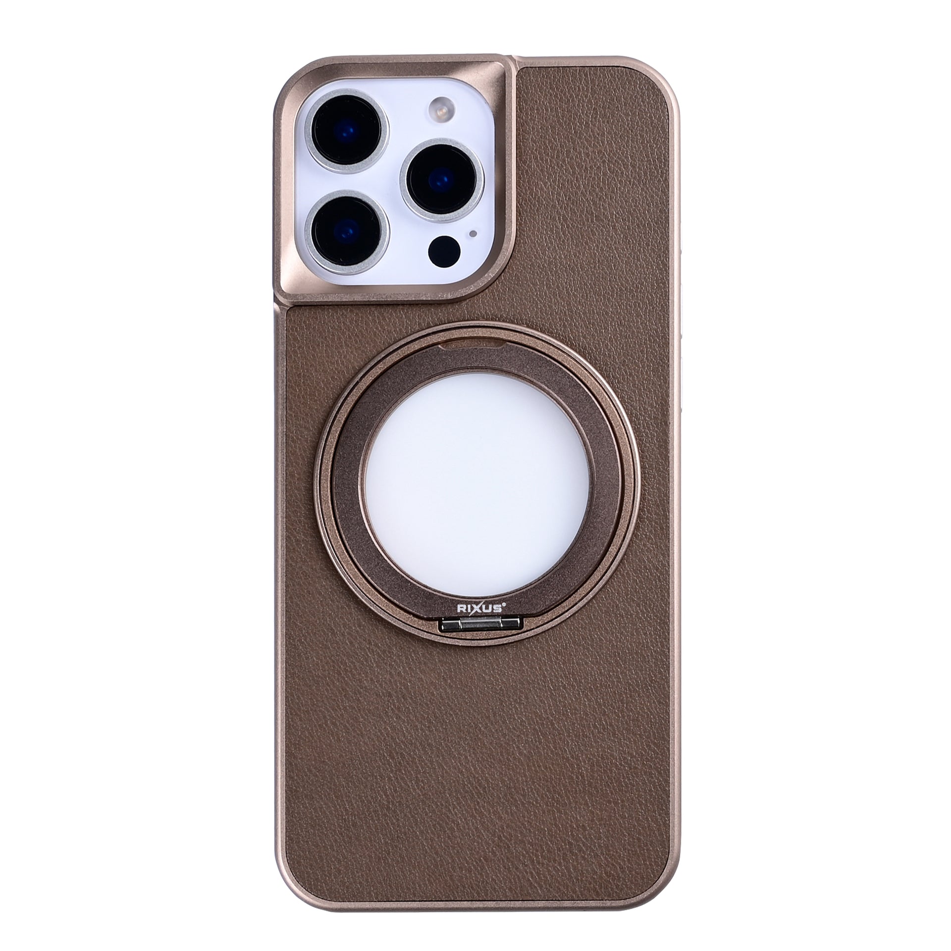 Rixus MagWrap Case For Apple iPhone 16 Pro Max Desert Gold