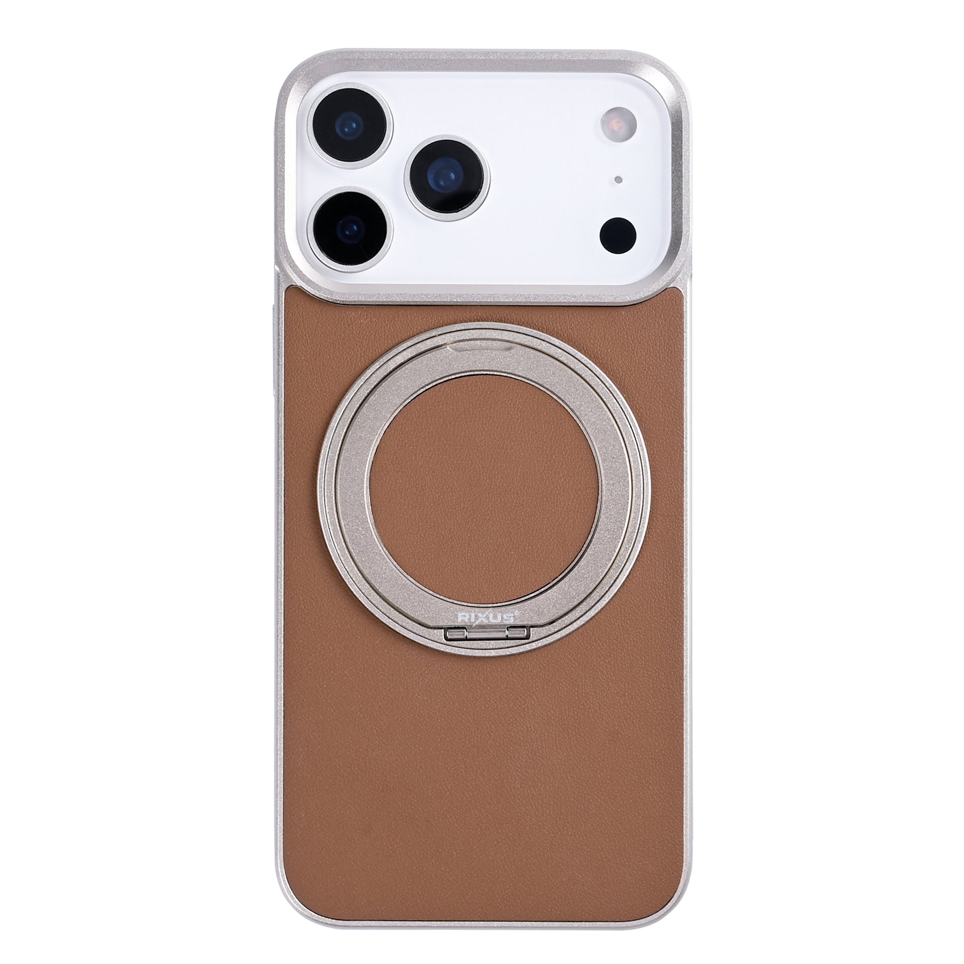 Rixus MagWrap Case For Apple iPhone 17 Pro Max Brown