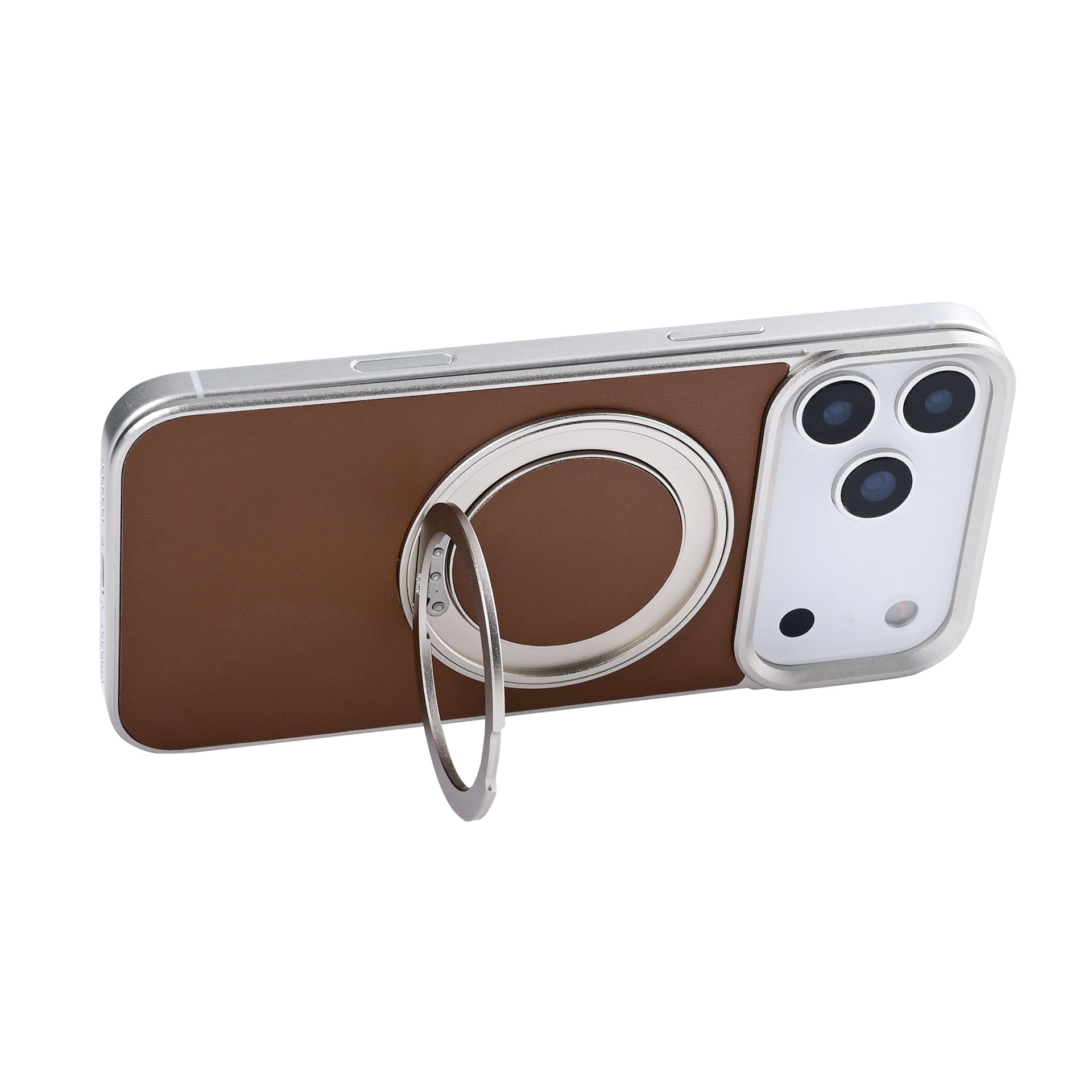 Rixus MagWrap Case For Apple iPhone 17 Pro Max Brown