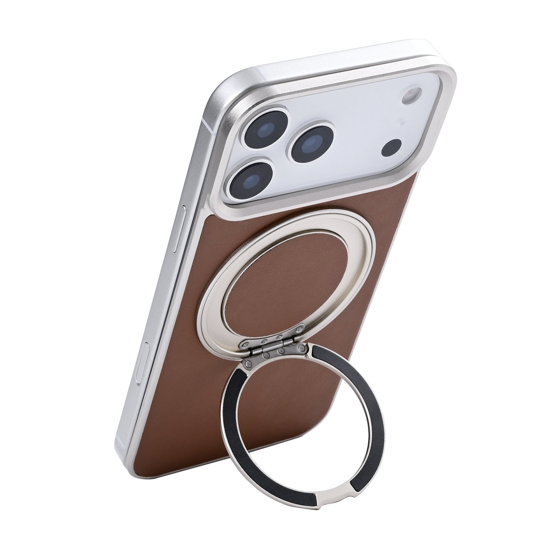 Rixus MagWrap Case For Apple iPhone 17 Pro Max Brown