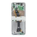 Samsung Galaxy Z Flip7 FE F761B Main Display And Digitizer With Frame White Service Pack