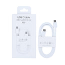Data Cable USB-C To USB-C 100cm White White Retail Box