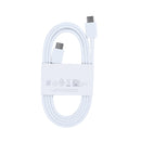 Data Cable USB-C To USB-C 100CM White Retail Box