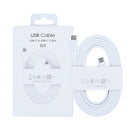 Data Cable USB-C To USB-C 180CM White Retail Box 