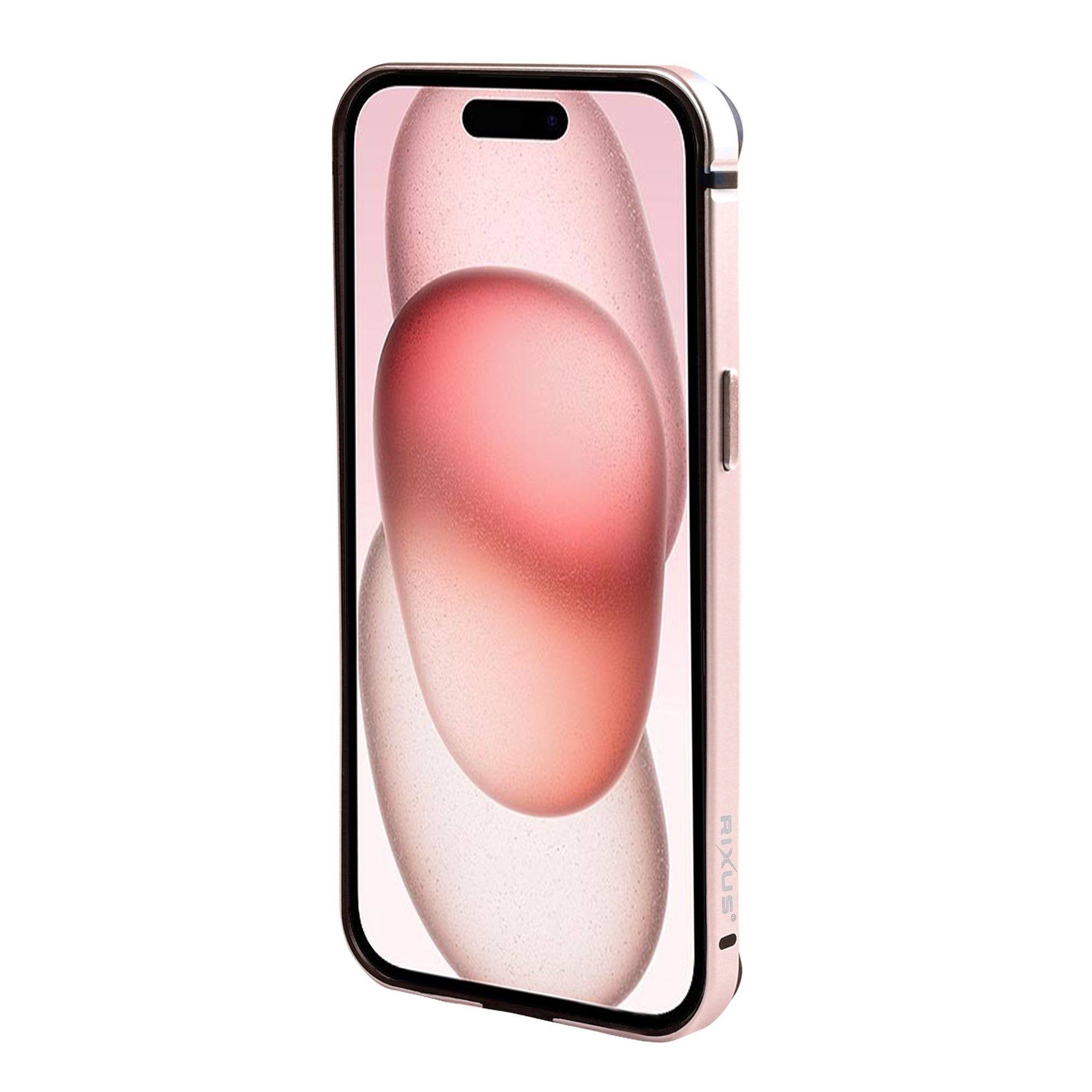 Rixus Crash Guard Case For Apple iPhone 15 Pink