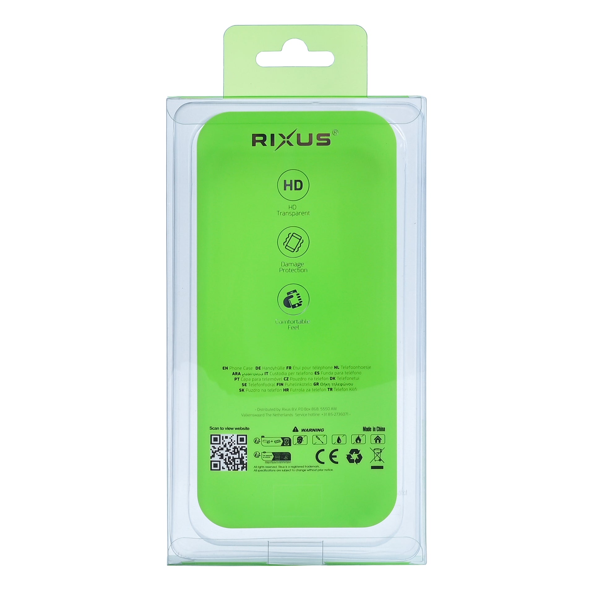 Rixus Crash Guard Case For Apple iPhone 15 Pink