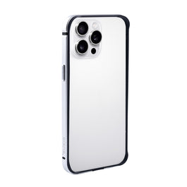 Rixus Crash Guard Case For Apple iPhone 15 Pro White Titanium
