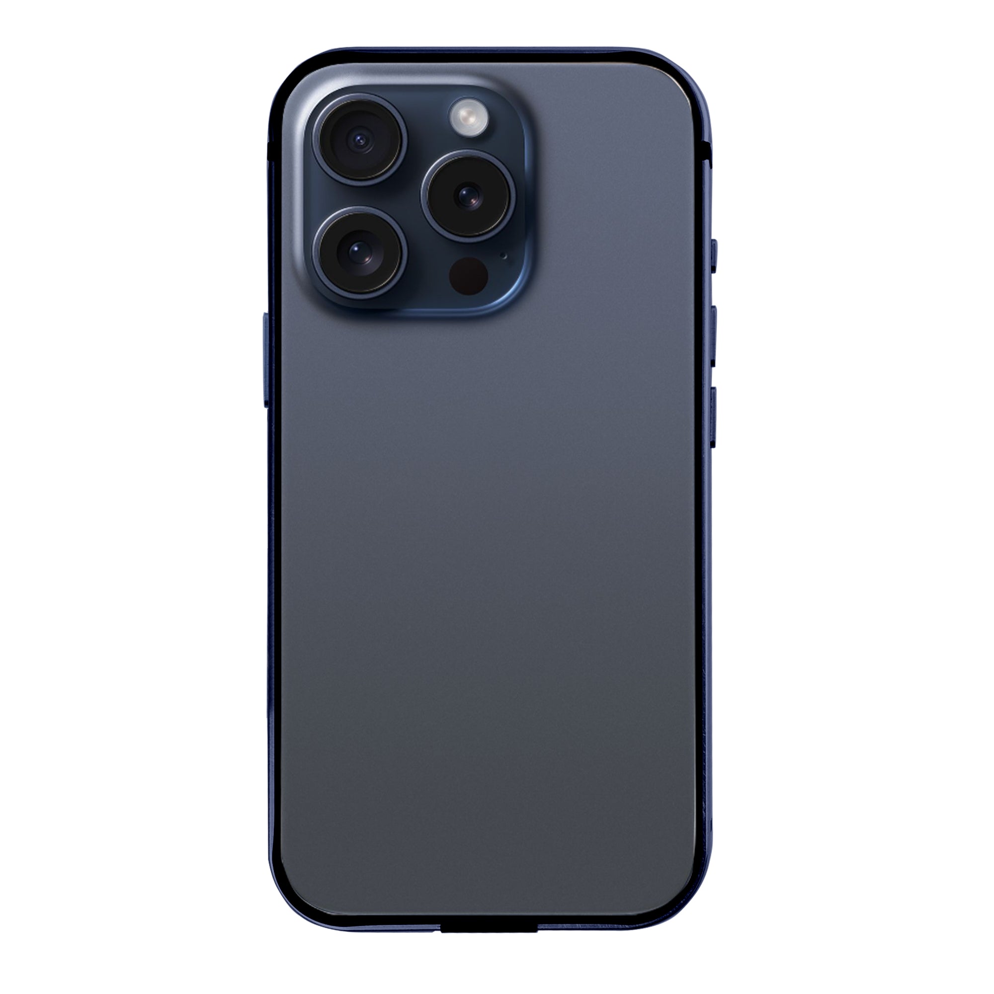 Rixus Crash Guard Case For Apple iPhone 15 Pro Blue Titanium
