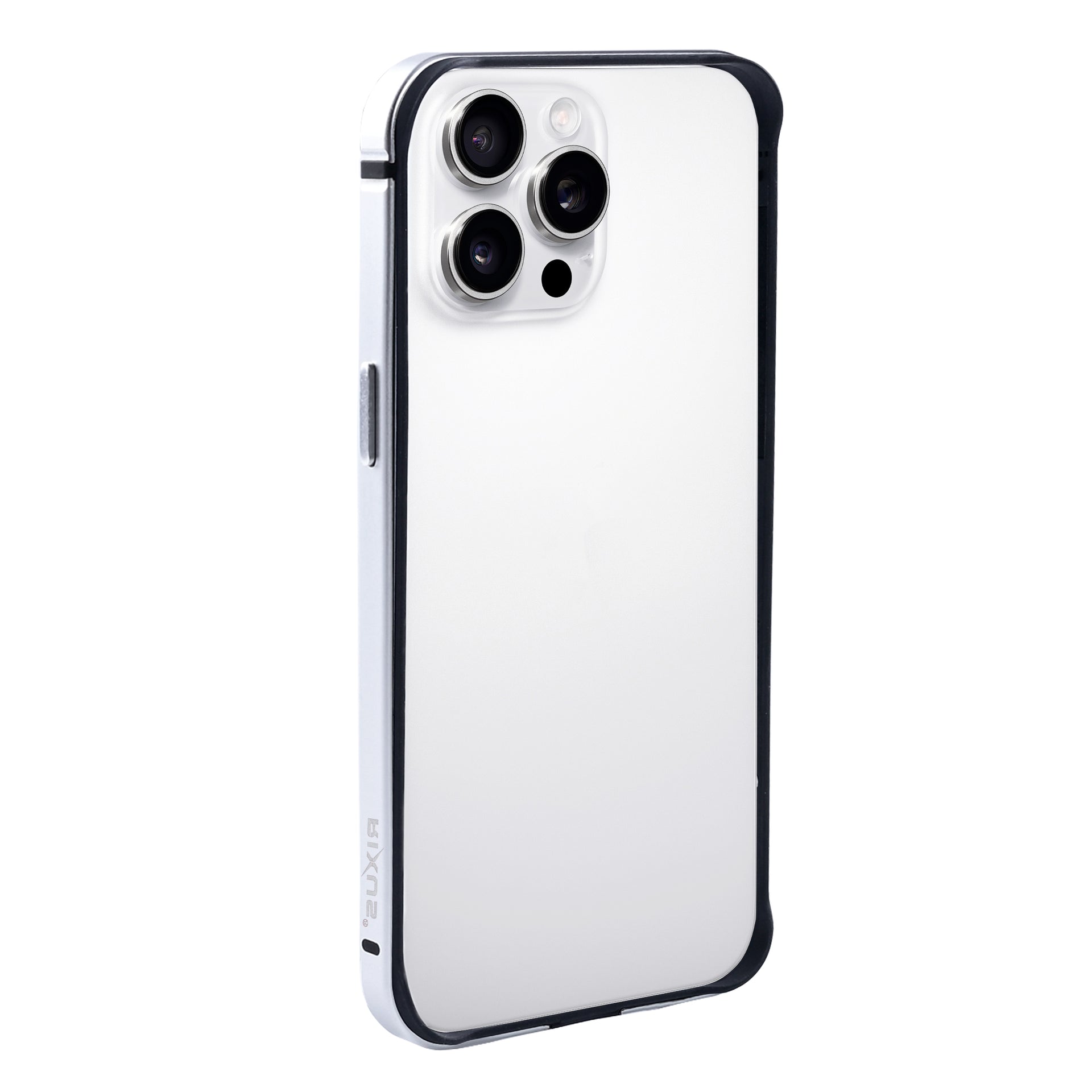 Rixus Crash Guard Case For Apple iPhone 15 Pro Max White Titanium