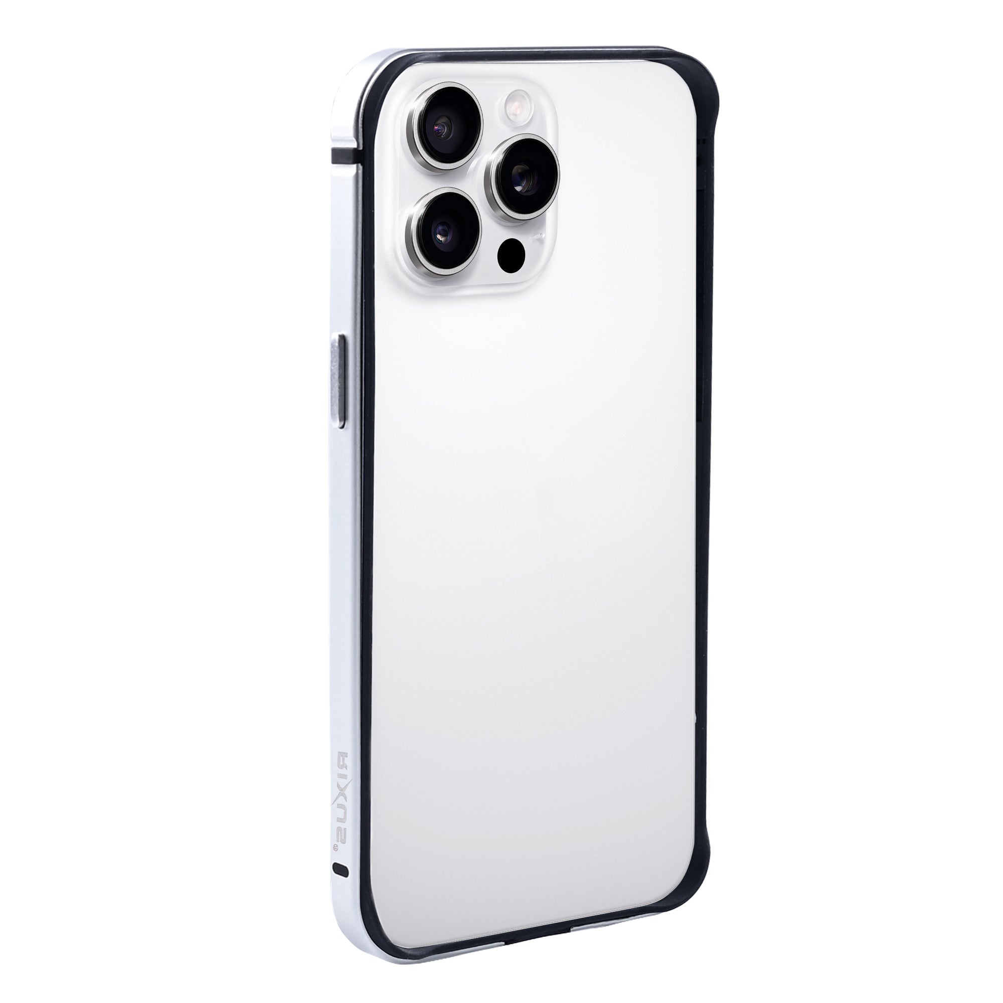 Rixus Crash Guard Case For Apple iPhone 15 Pro Max White Titanium