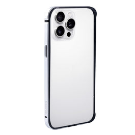 Rixus Crash Guard Case For Apple iPhone 15 Pro Max White Titanium