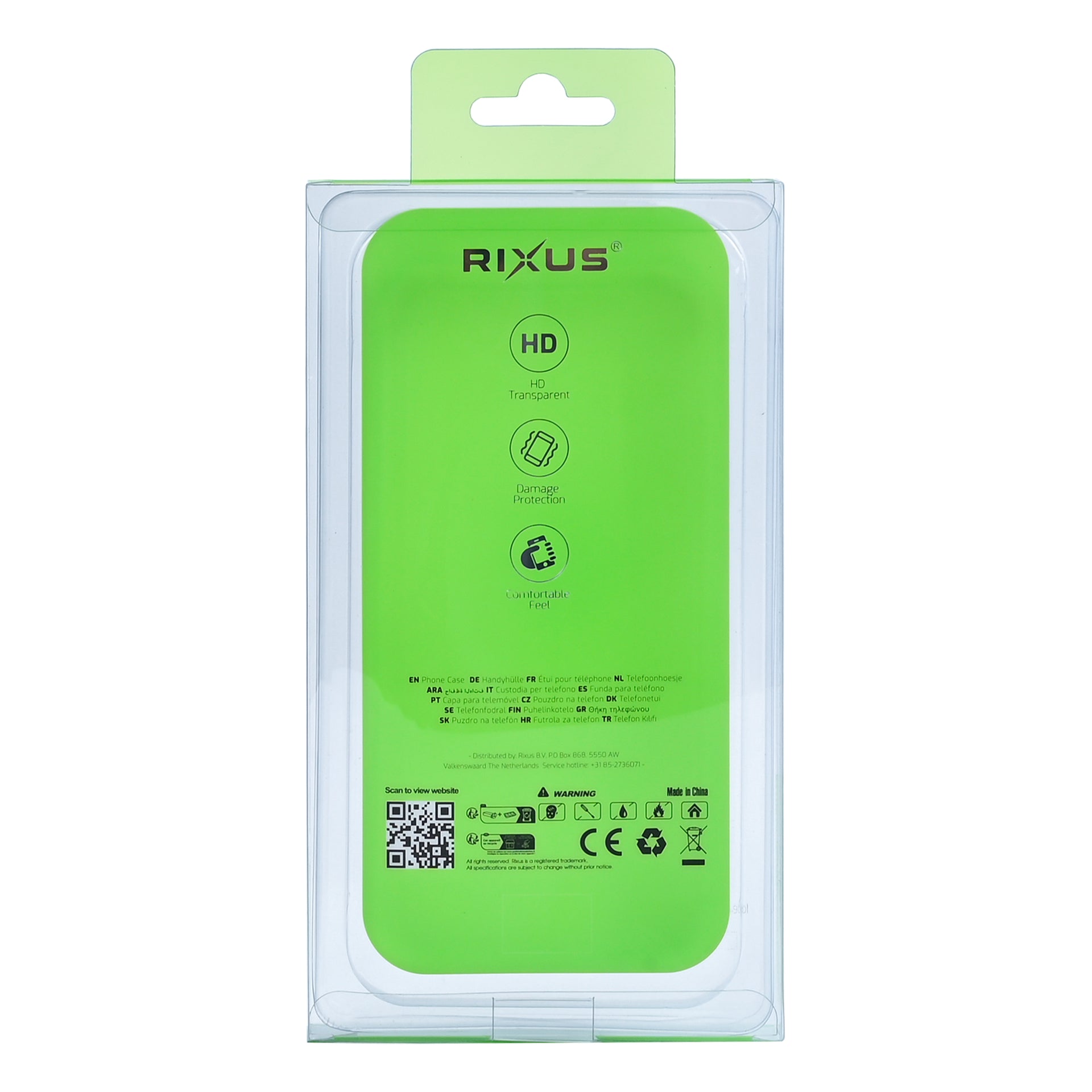 Rixus Crash Guard Case For Apple iPhone 16 Black