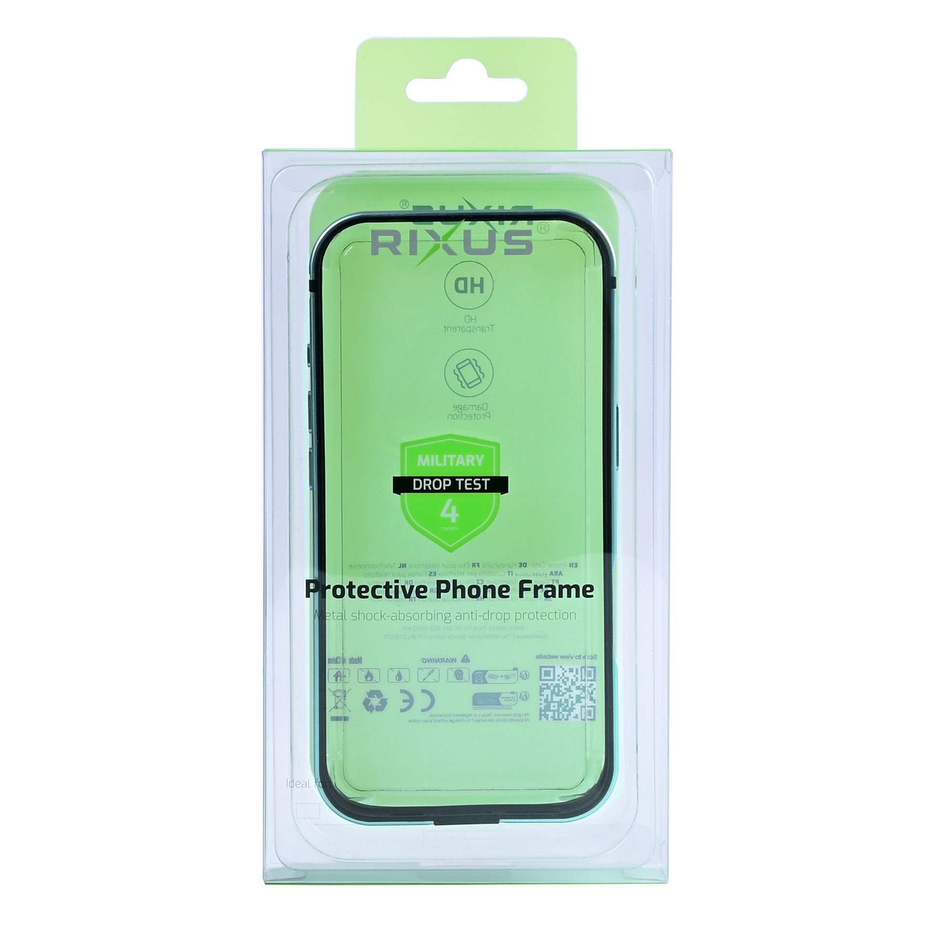Rixus Crash Guard Case For Apple iPhone 16 Teal