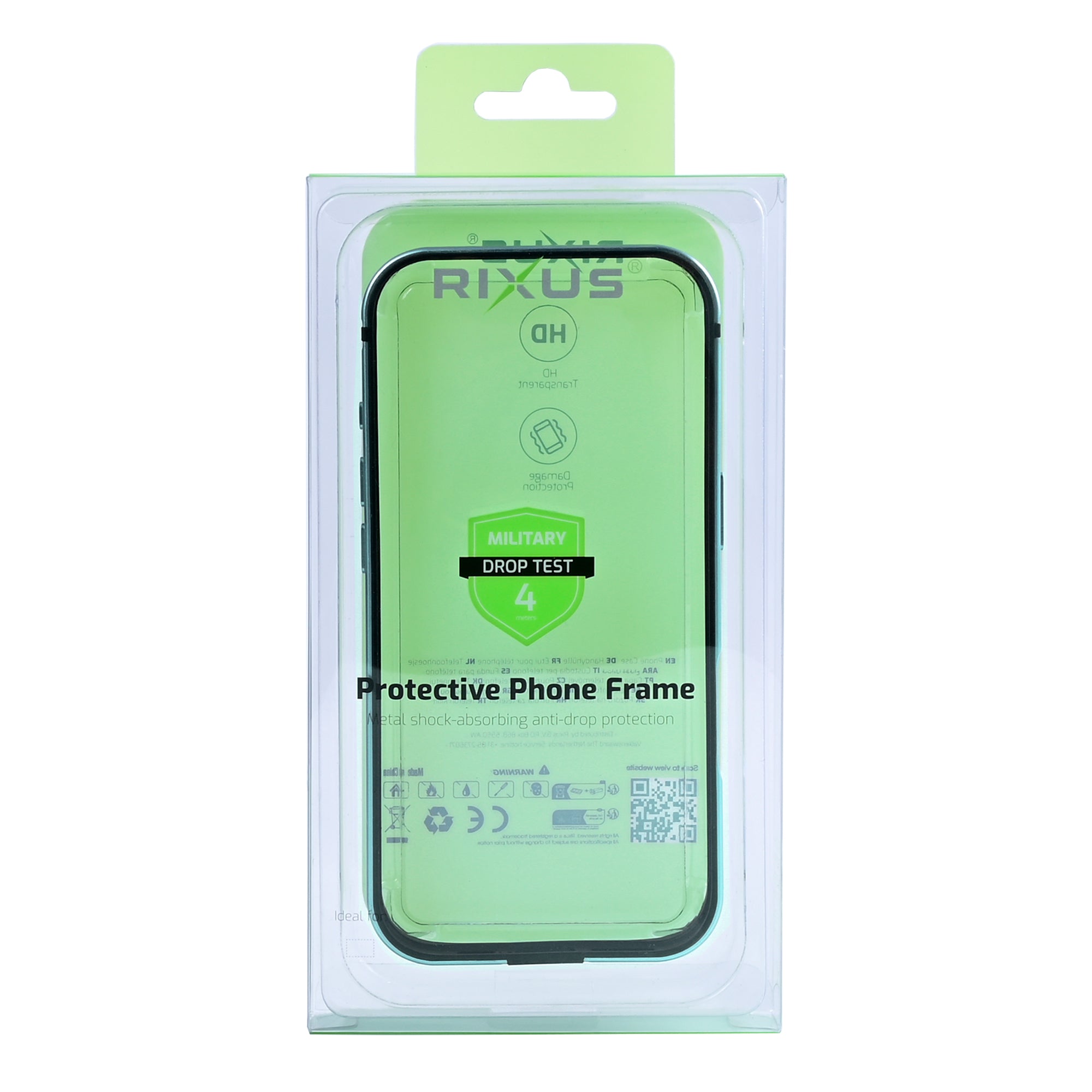 Rixus Crash Guard Case For Apple iPhone 16 Teal