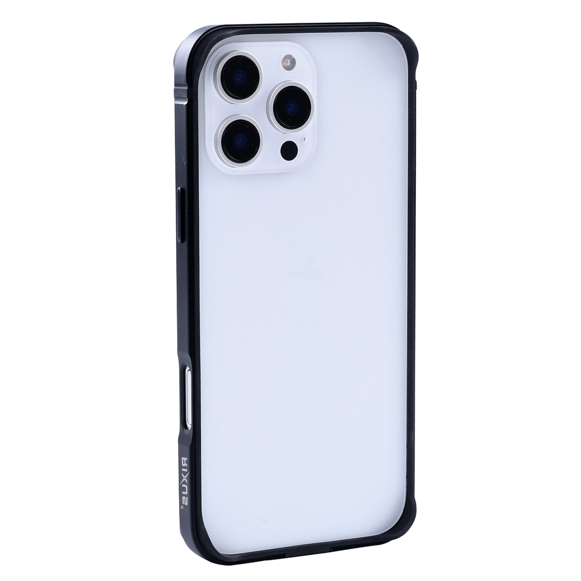 Rixus Crash Guard Case For Apple iPhone 16 Pro Black Titanium