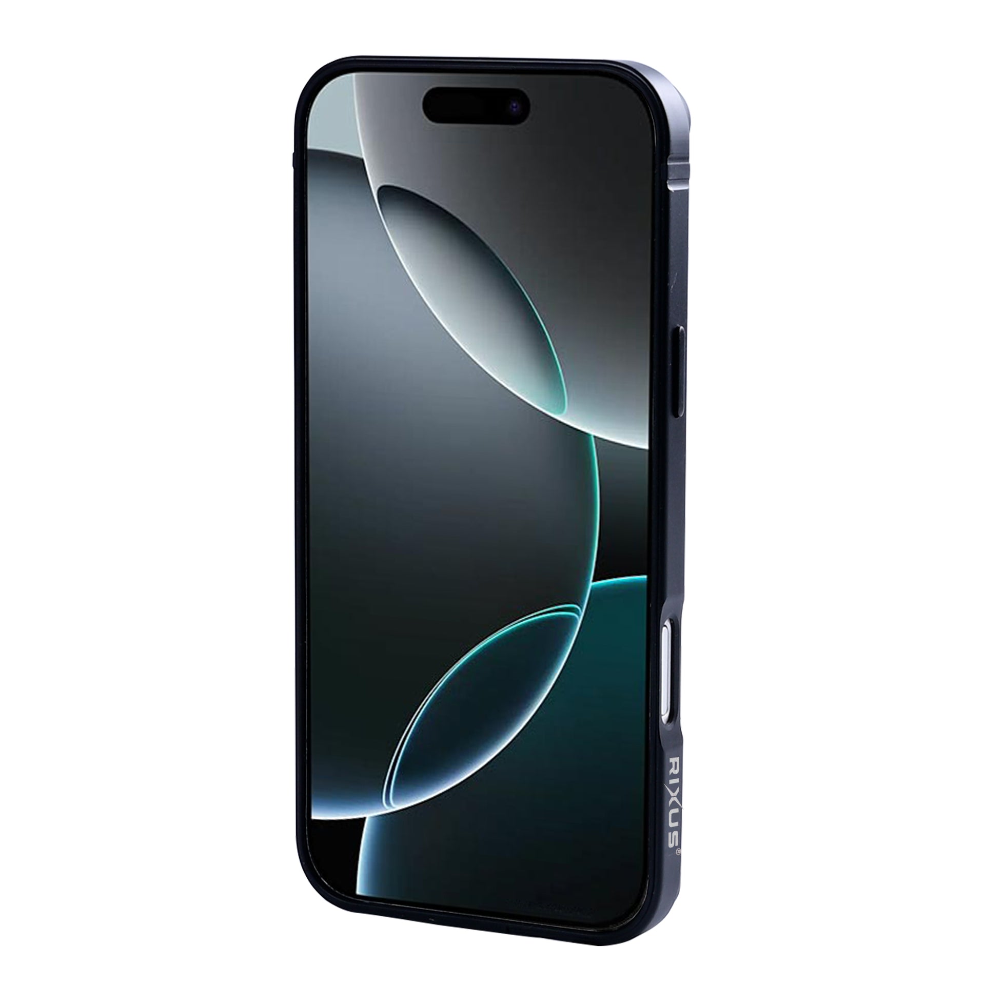 Rixus Crash Guard Case For Apple iPhone 16 Pro Black Titanium