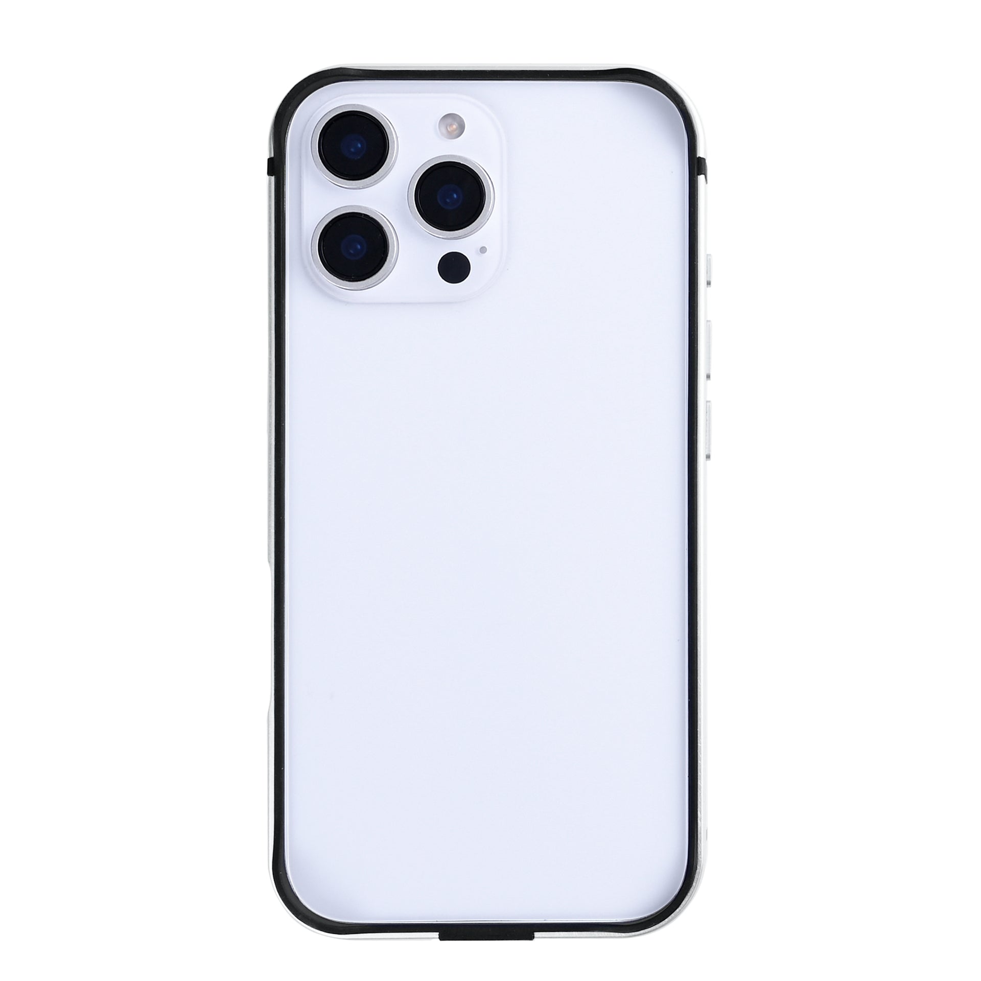 Rixus Crash Guard Case For Apple iPhone 16 Pro White Titanium