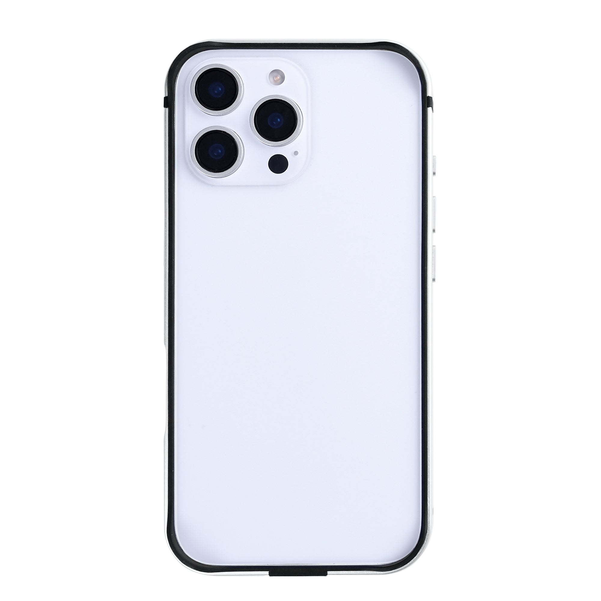 Rixus Crash Guard Case For Apple iPhone 16 Pro White Titanium