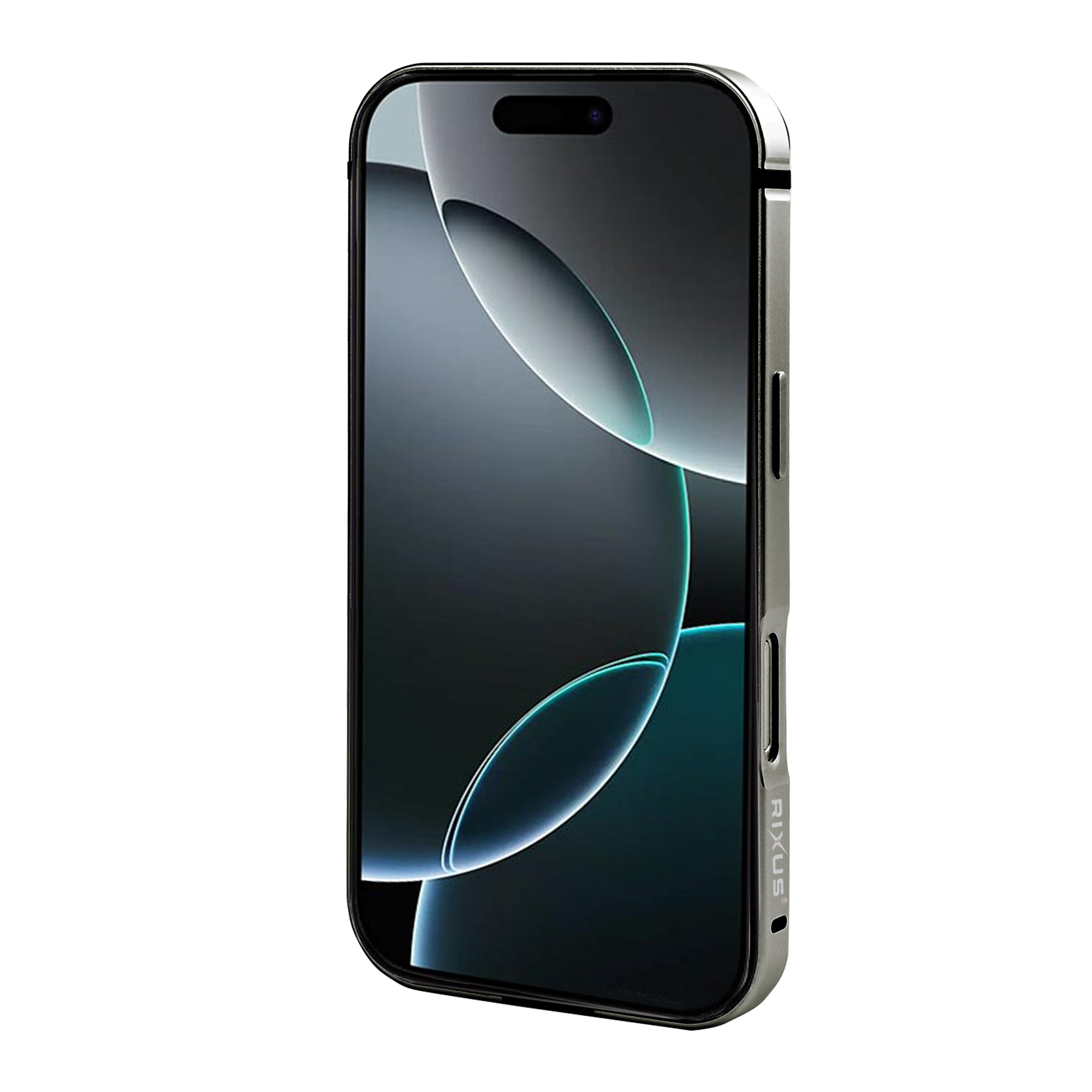 Rixus Crash Guard Case For Apple iPhone 16 Pro Natural Titanium