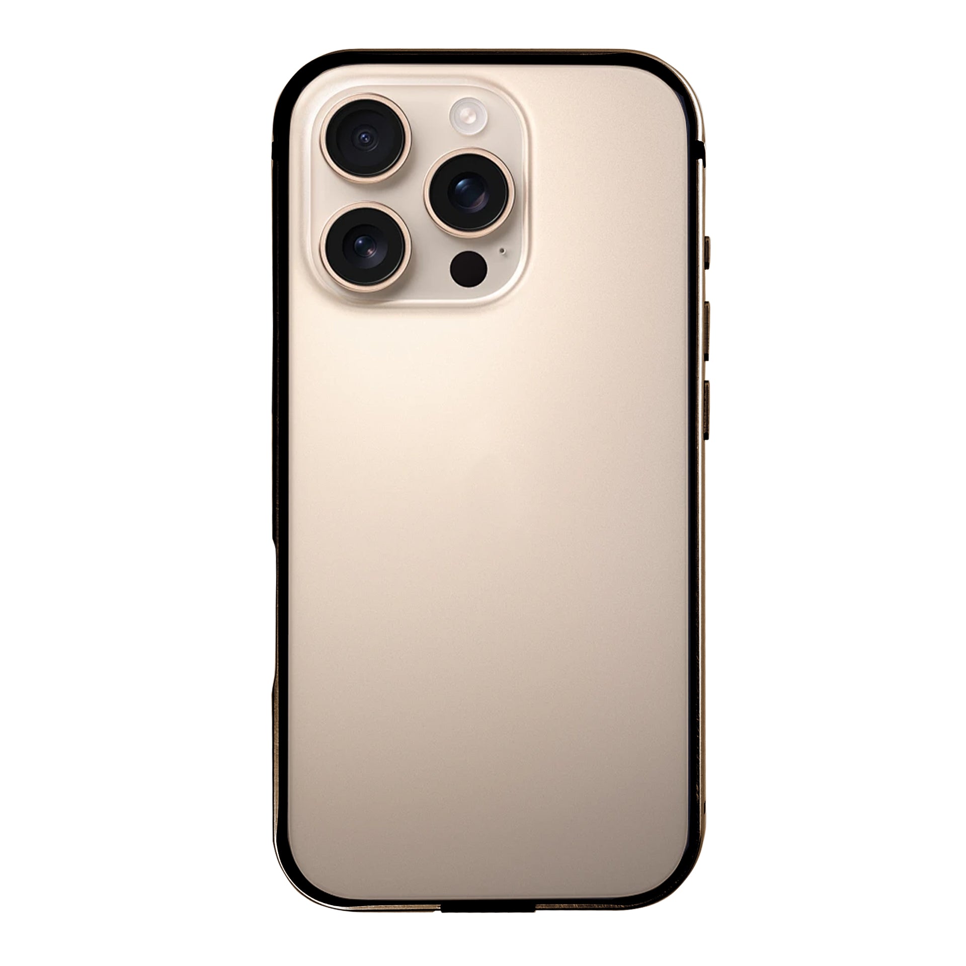 Rixus Crash Guard Case For Apple iPhone 16 Pro Desert Titanium