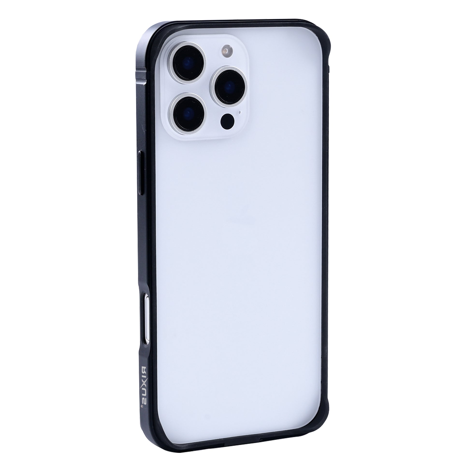 Rixus Crash Guard Case For Apple iPhone 16 Pro Max Black Titanium