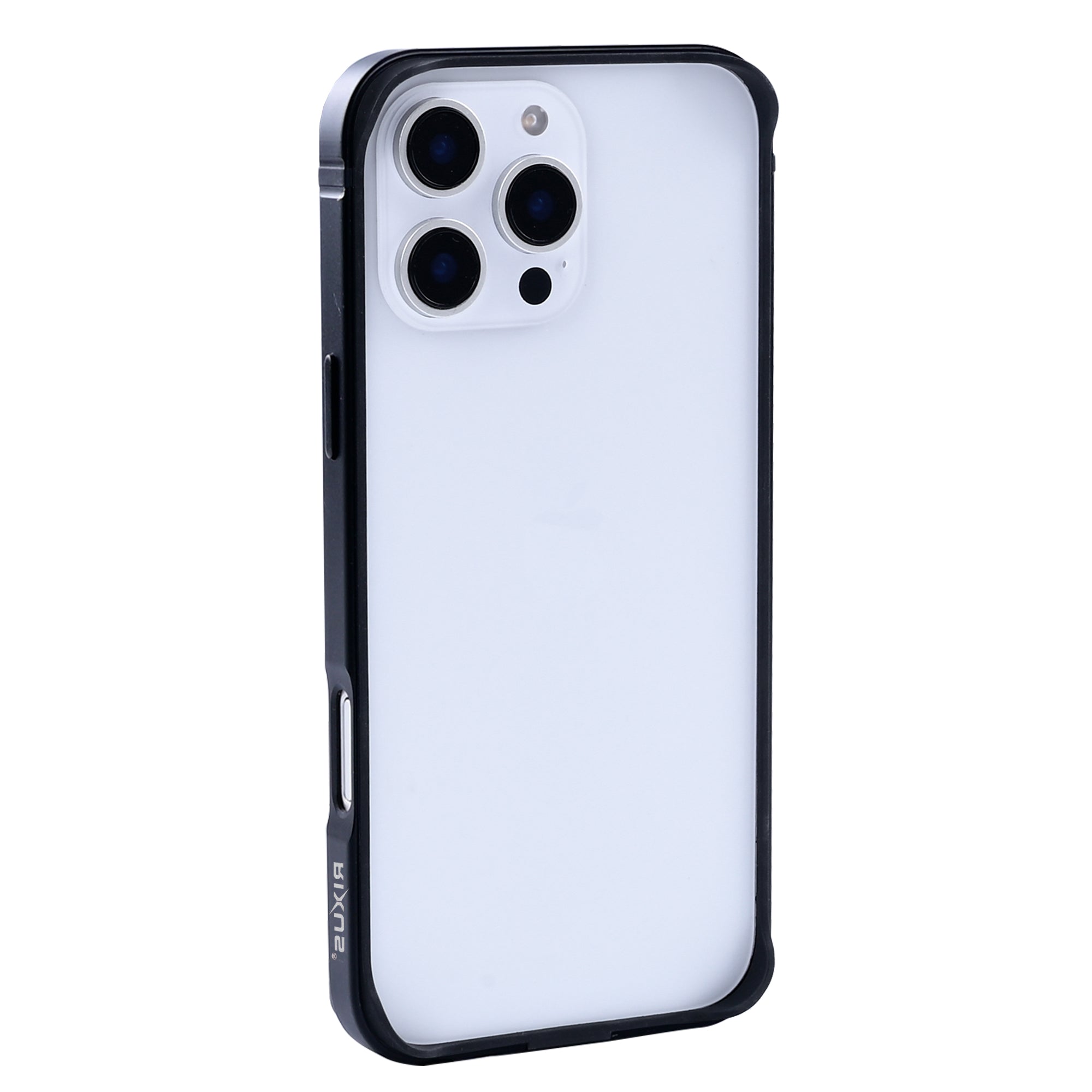 Rixus Crash Guard Case For Apple iPhone 16 Pro Max Black Titanium