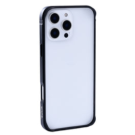 Rixus Crash Guard Case For Apple iPhone 16 Pro Max Black Titanium
