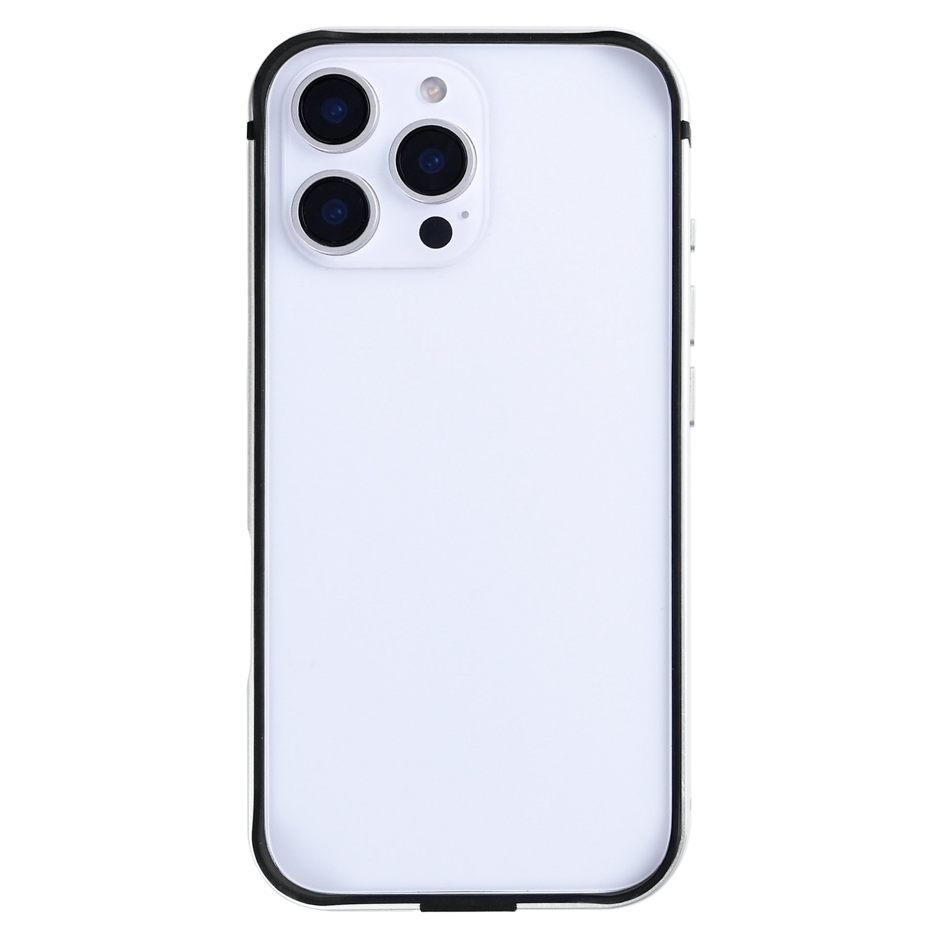 Rixus Crash Guard Case For Apple iPhone 16 Pro Max White Titanium