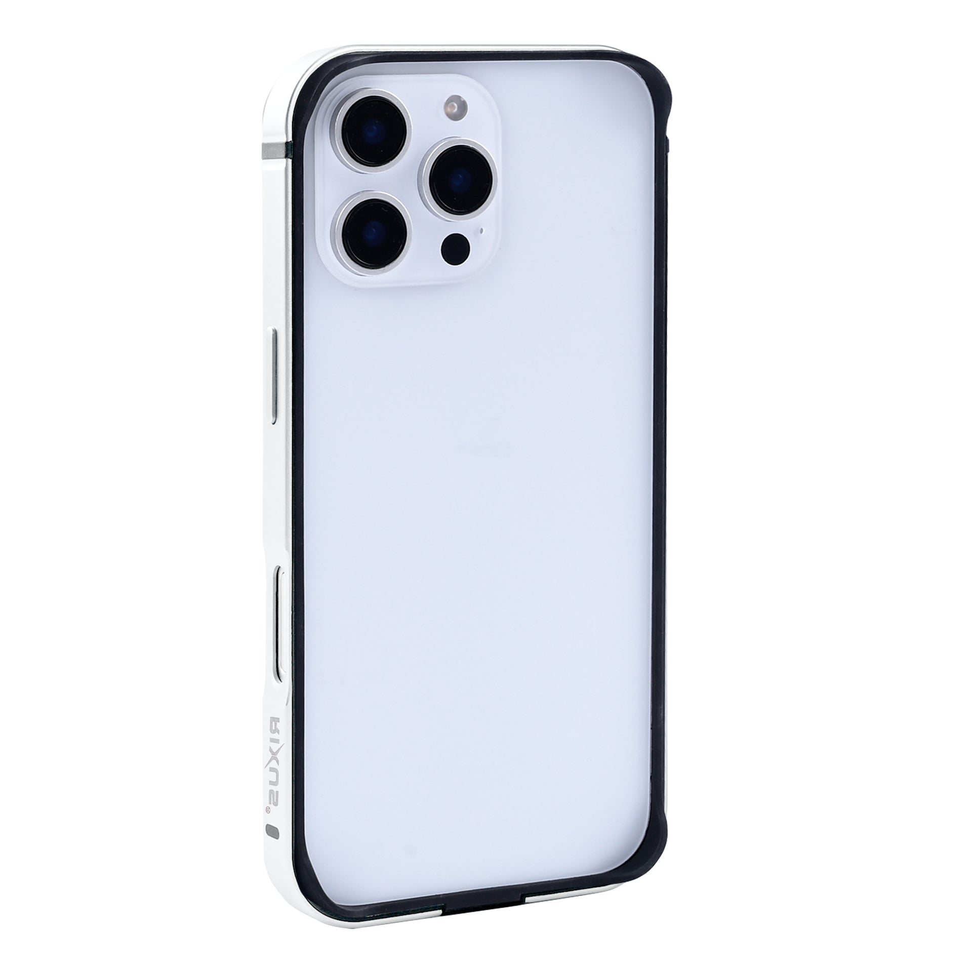 Rixus Crash Guard Case For Apple iPhone 16 Pro Max White Titanium