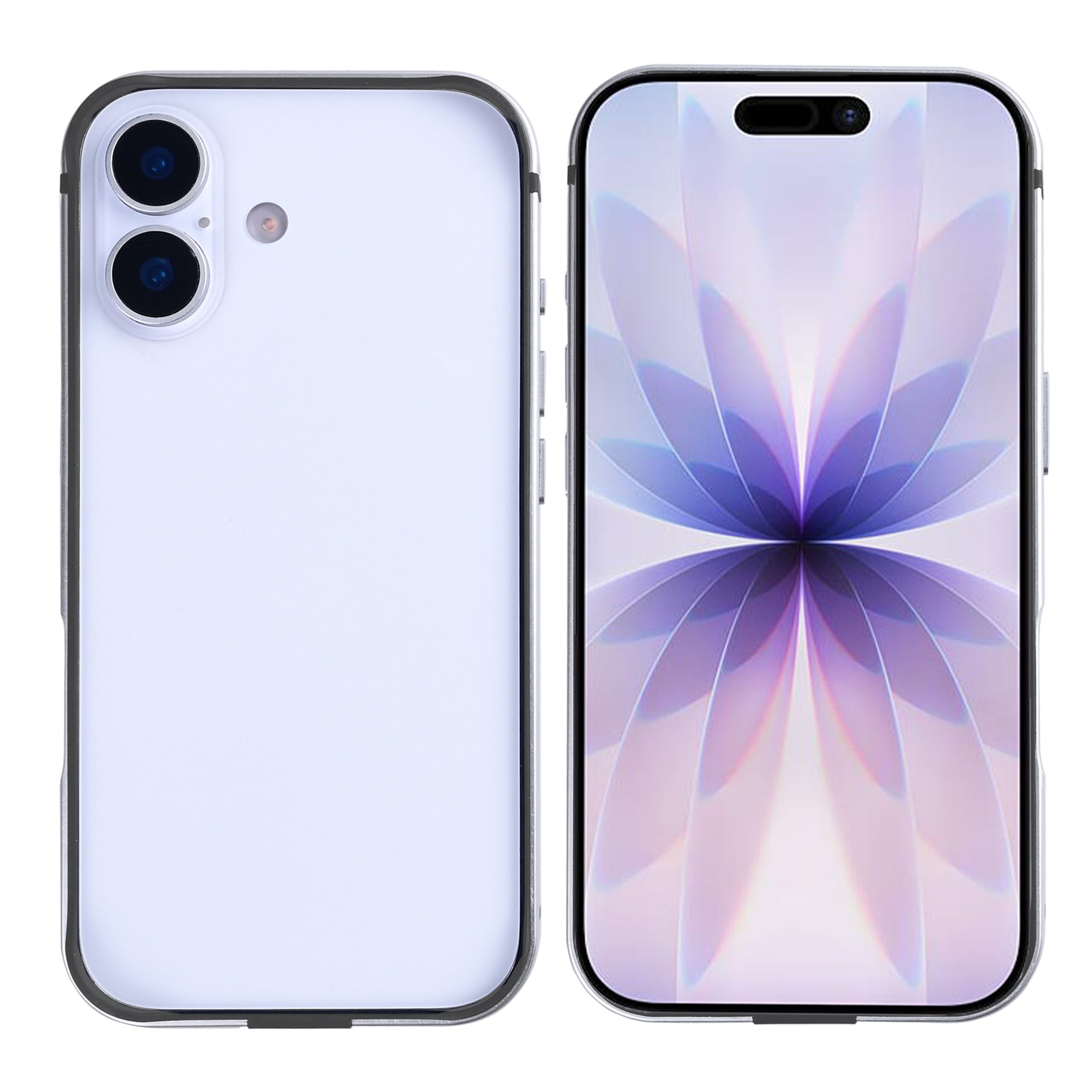 Rixus Crash Guard Case For Apple iPhone 17 Silver