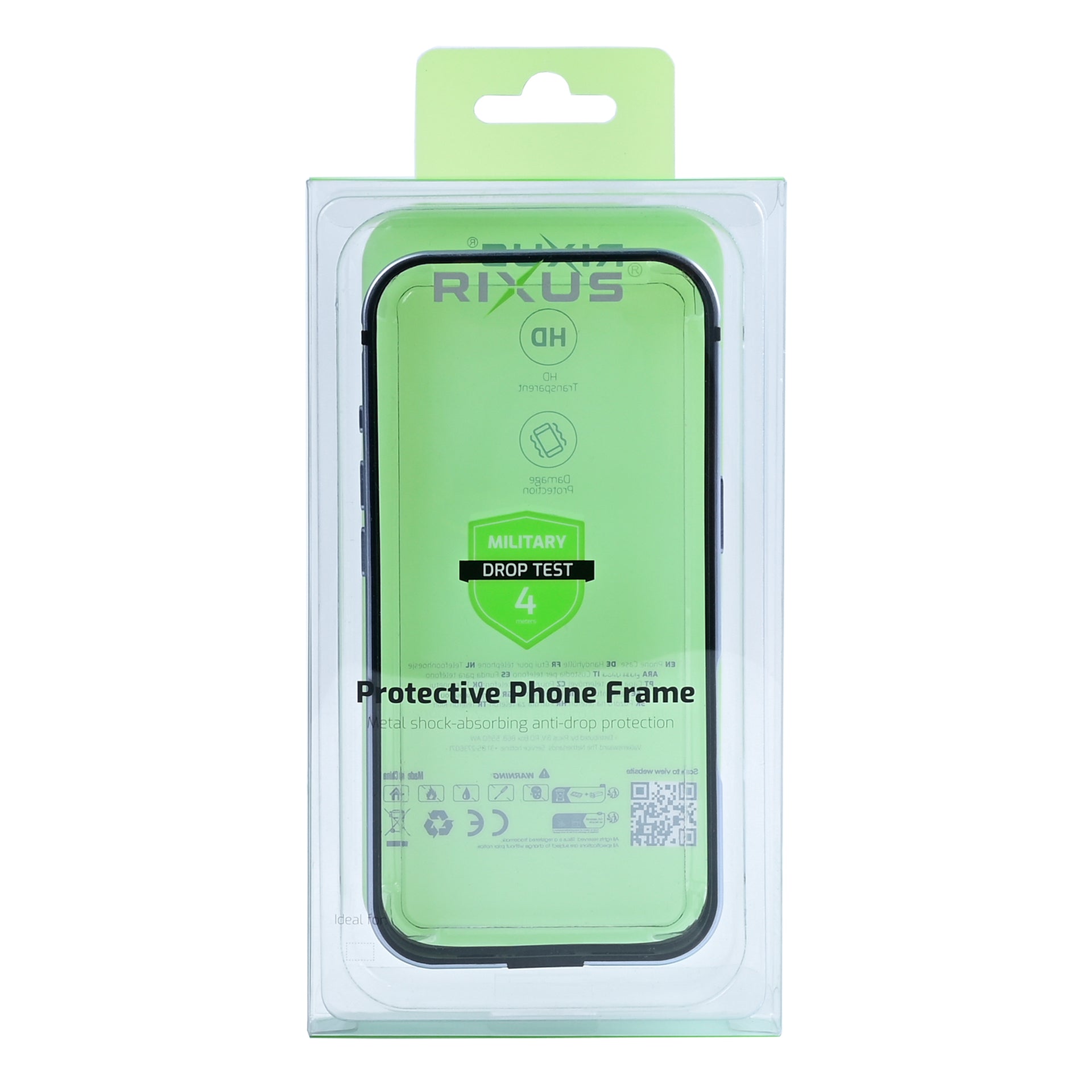 Rixus Crash Guard Case For Apple iPhone 17 Light Blue