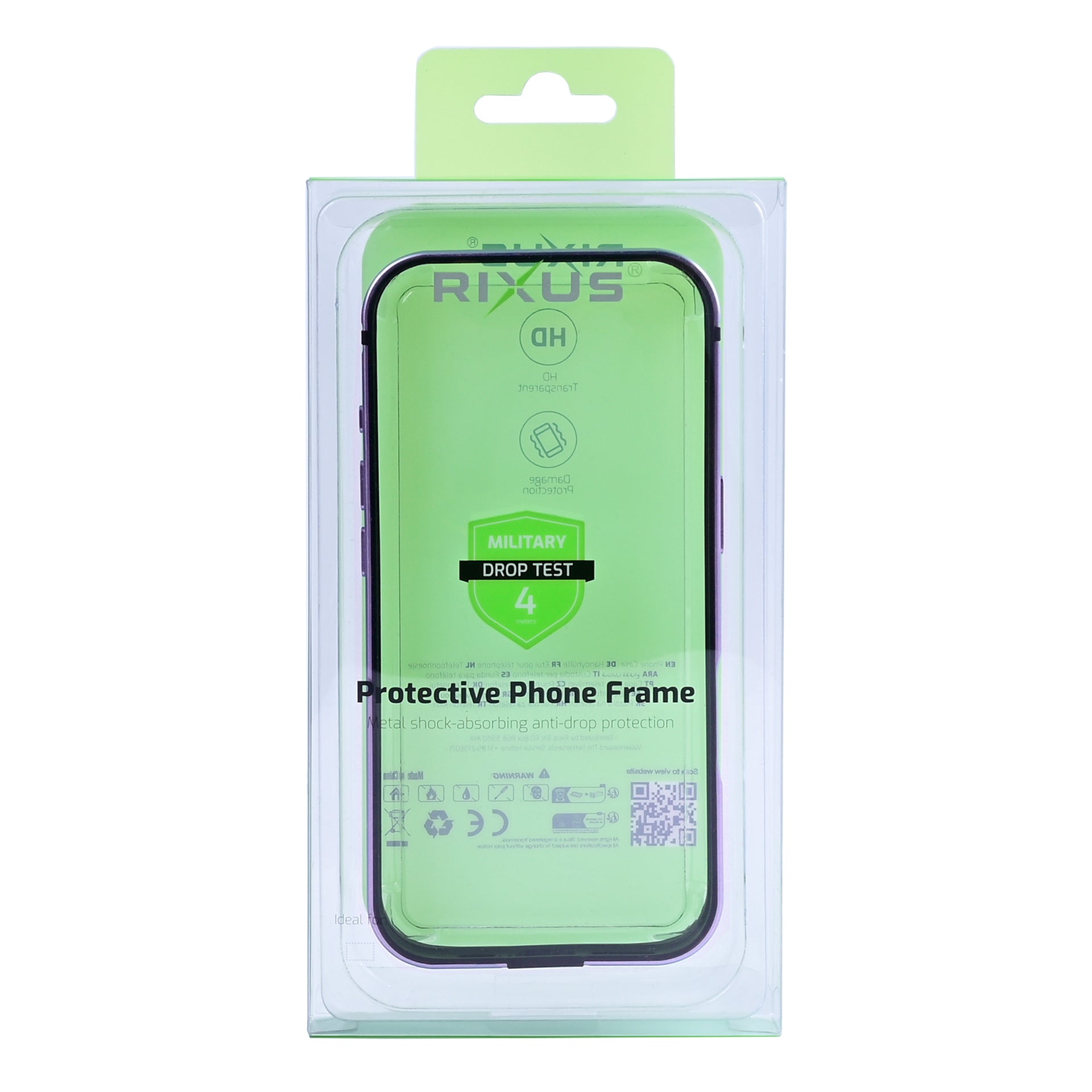 Rixus Crash Guard Case For Apple iPhone 17 Light Purple
