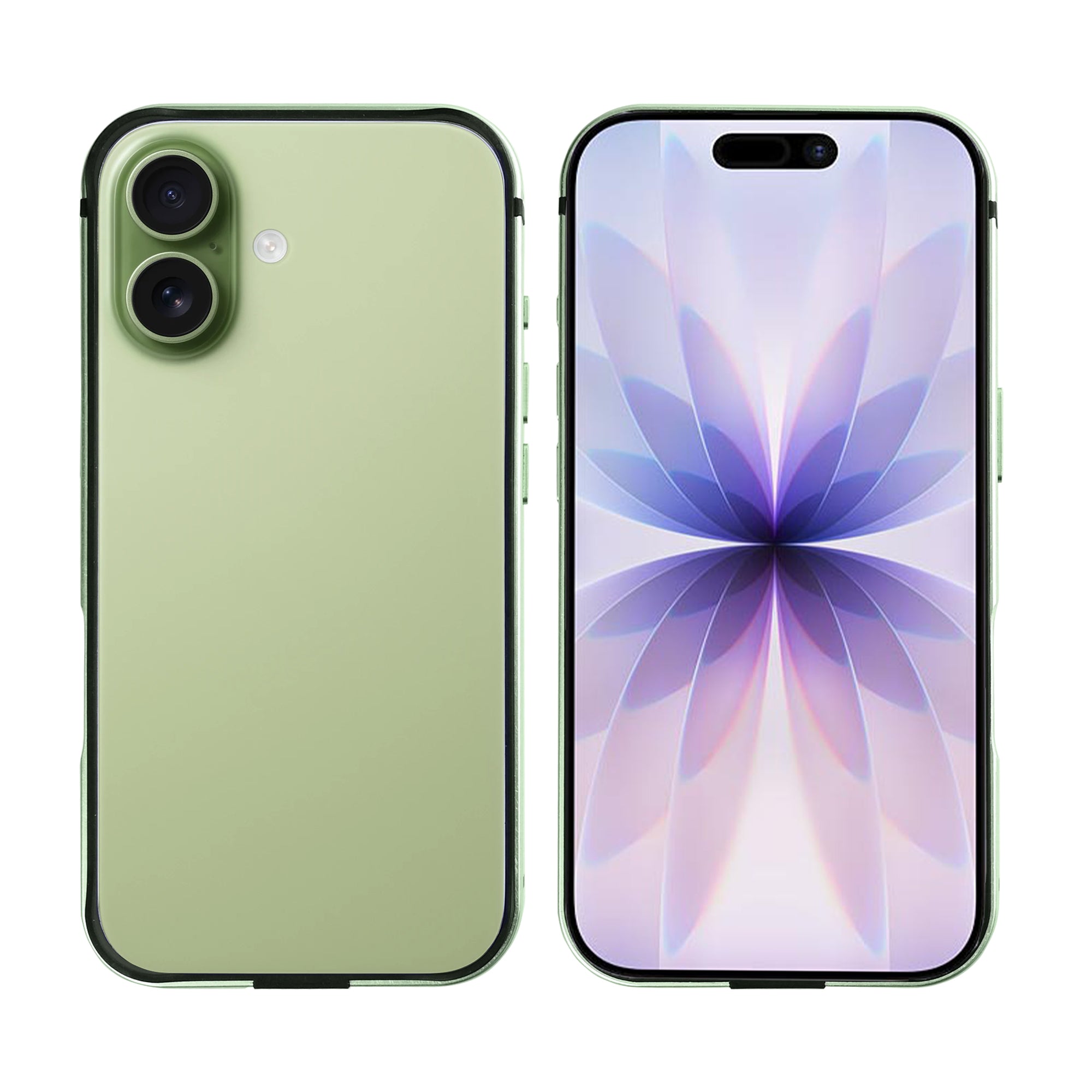 Rixus Crash Guard Case For Apple iPhone 17 Light Green
