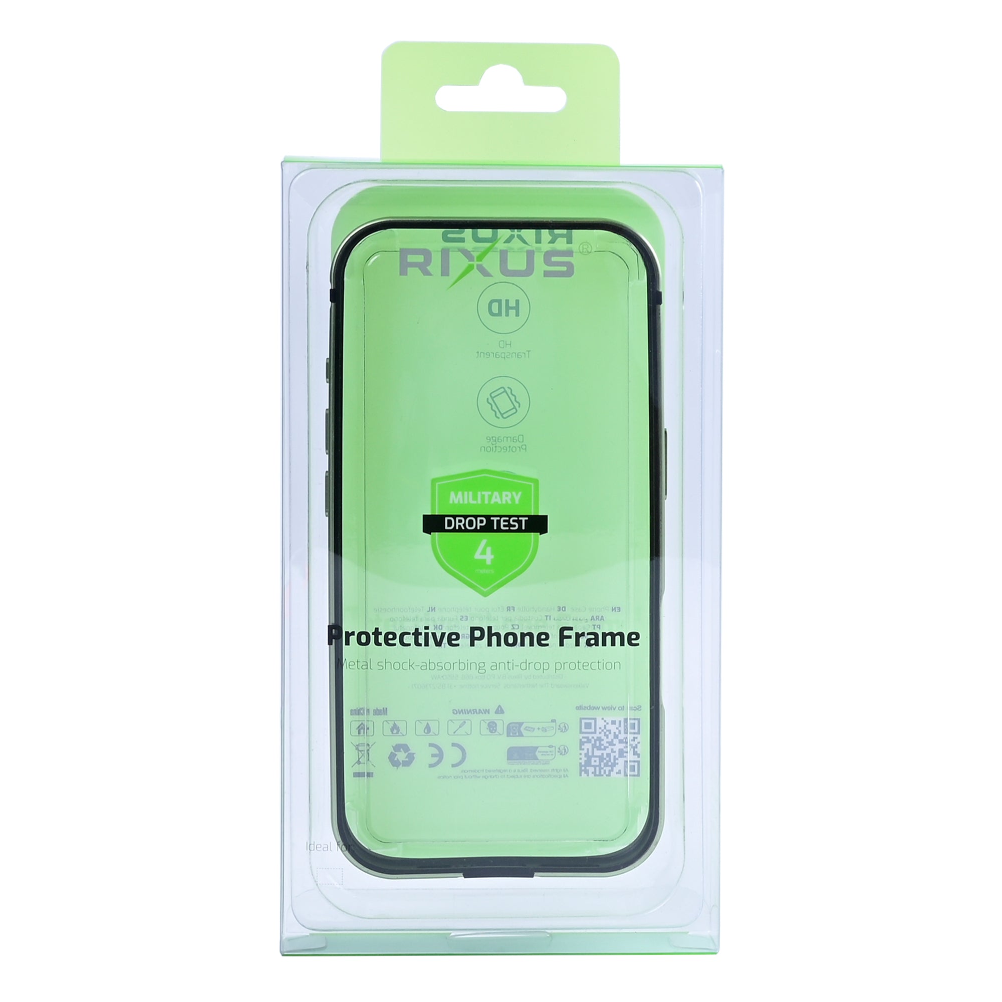 Rixus Crash Guard Case For Apple iPhone 17 Light Green