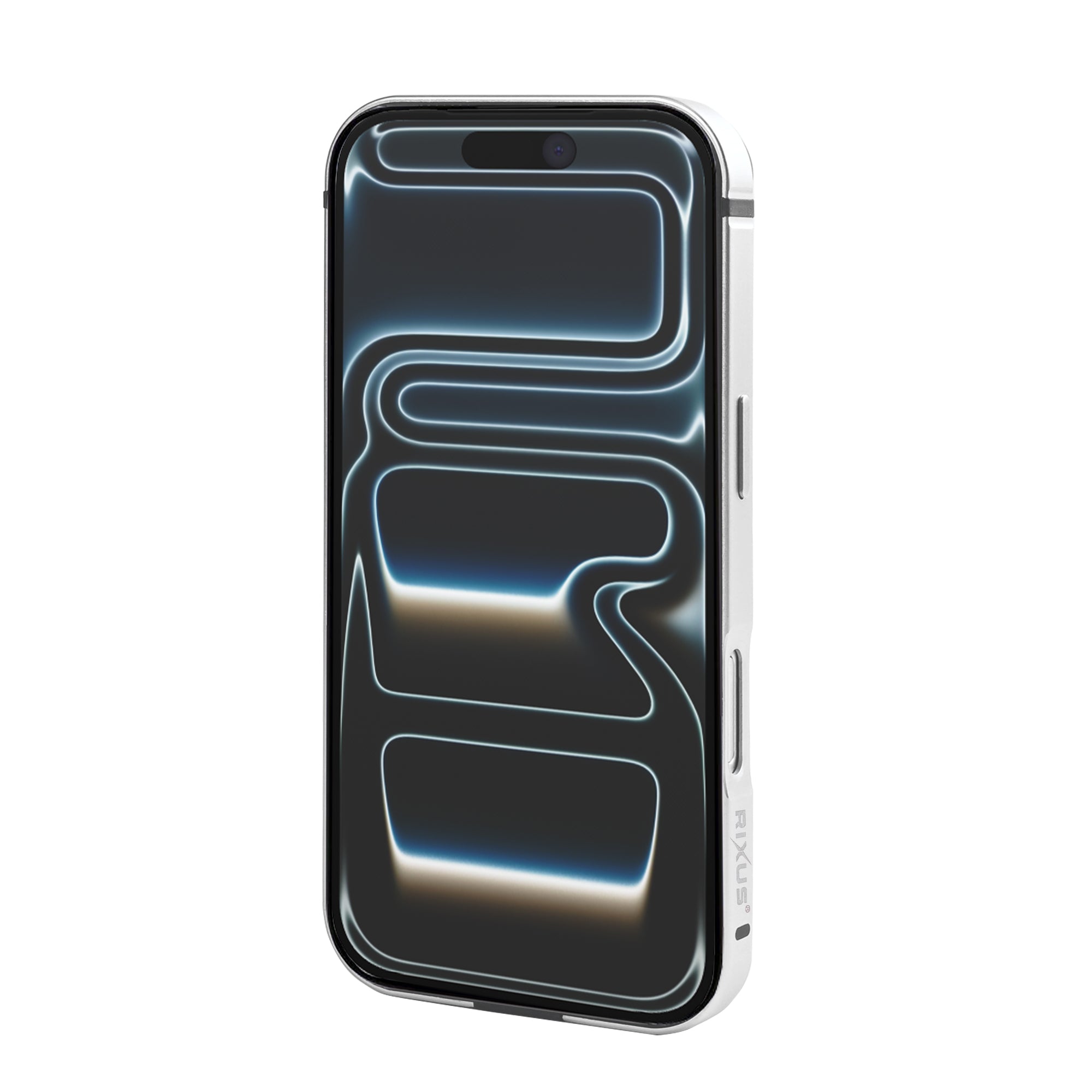 Rixus Crash Guard Case For Apple iPhone 17 Pro Light Grey
