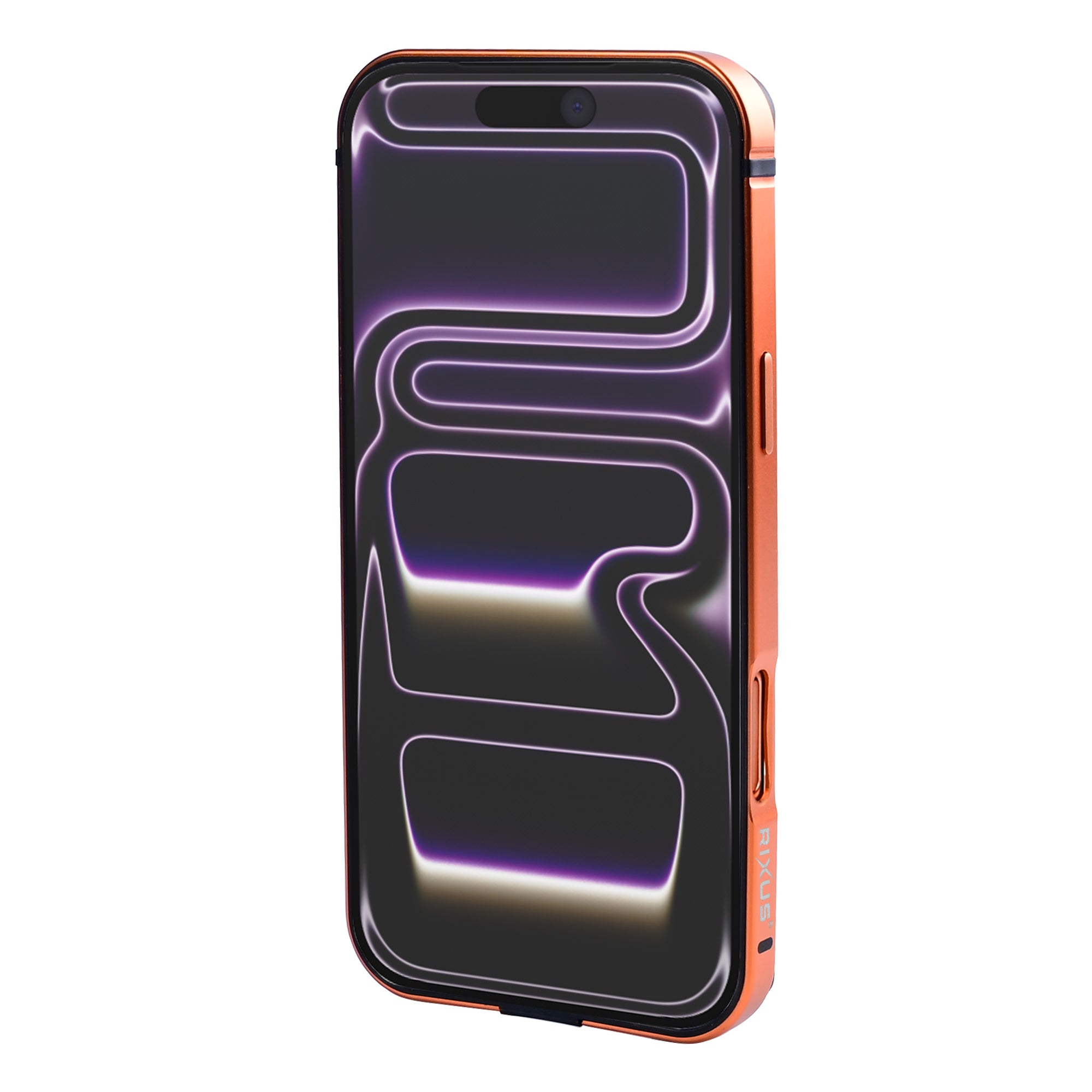 Rixus Crash Guard Case For Apple iPhone 17 Pro Max Orange