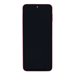 Samsung Galaxy Z Flip7 F766B Main Display And Digitizer With Frame Coral Red Service Pack