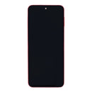 Samsung Galaxy Z Flip7 F766B Main Display And Digitizer With Frame Coral Red Service Pack