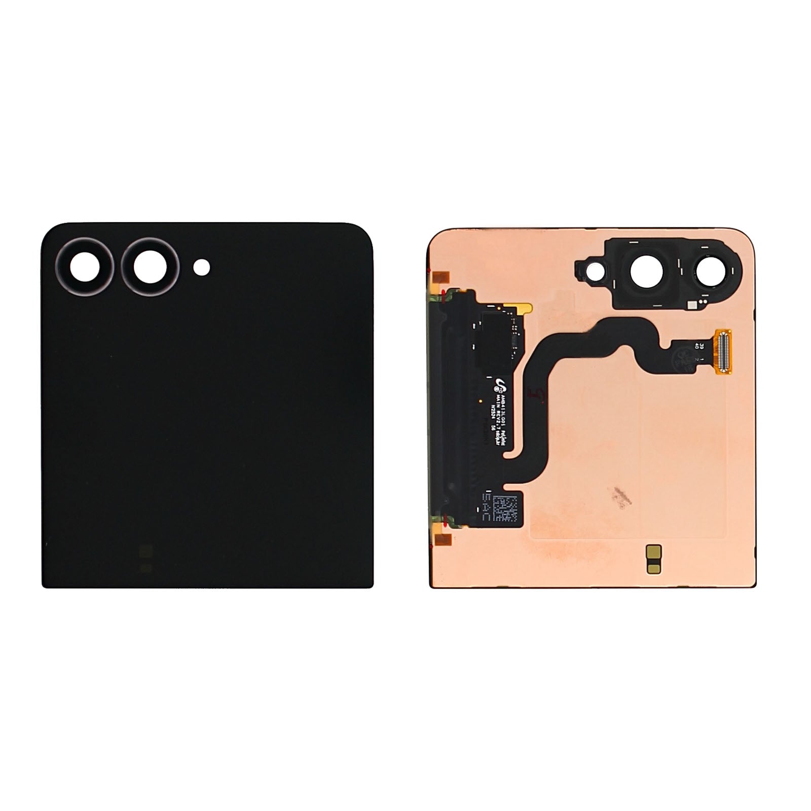 Samsung Galaxy Z Flip7 F766B Sub Display And Digitizer Black Service Pack