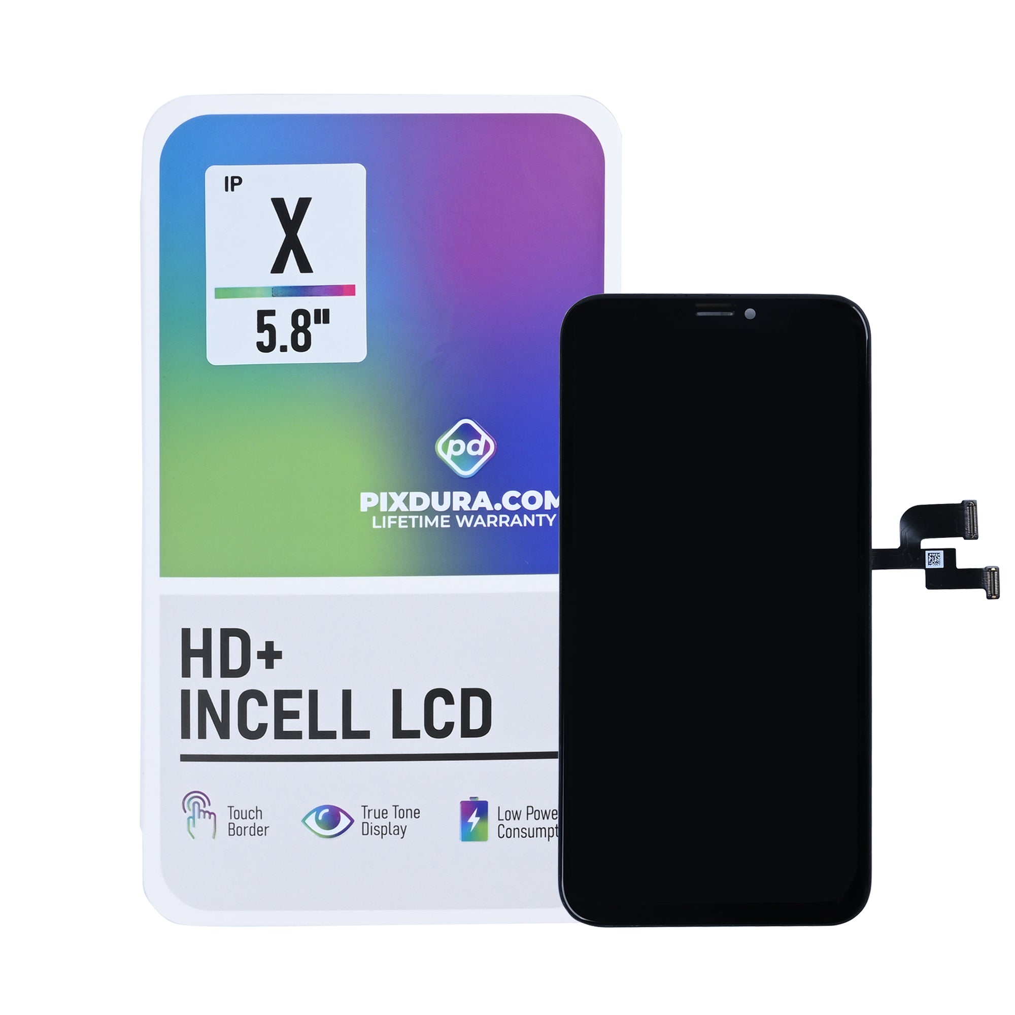 PIXDURA For Apple iPhone X Display And Digitizer In-Cell HD+ (60Hz)