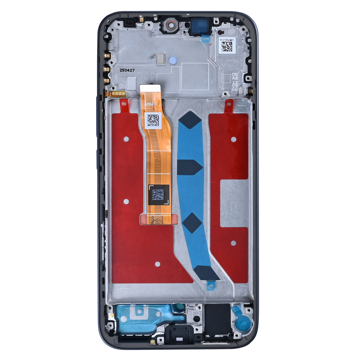 Honor 400 Lite Display And Digitizer With Frame Velvet Black OEM