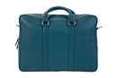 BLUCACTUS OB1002GR Leather Office Bag Green