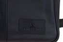 BLUCACTUS OB1003BK Leather Office Bag Black