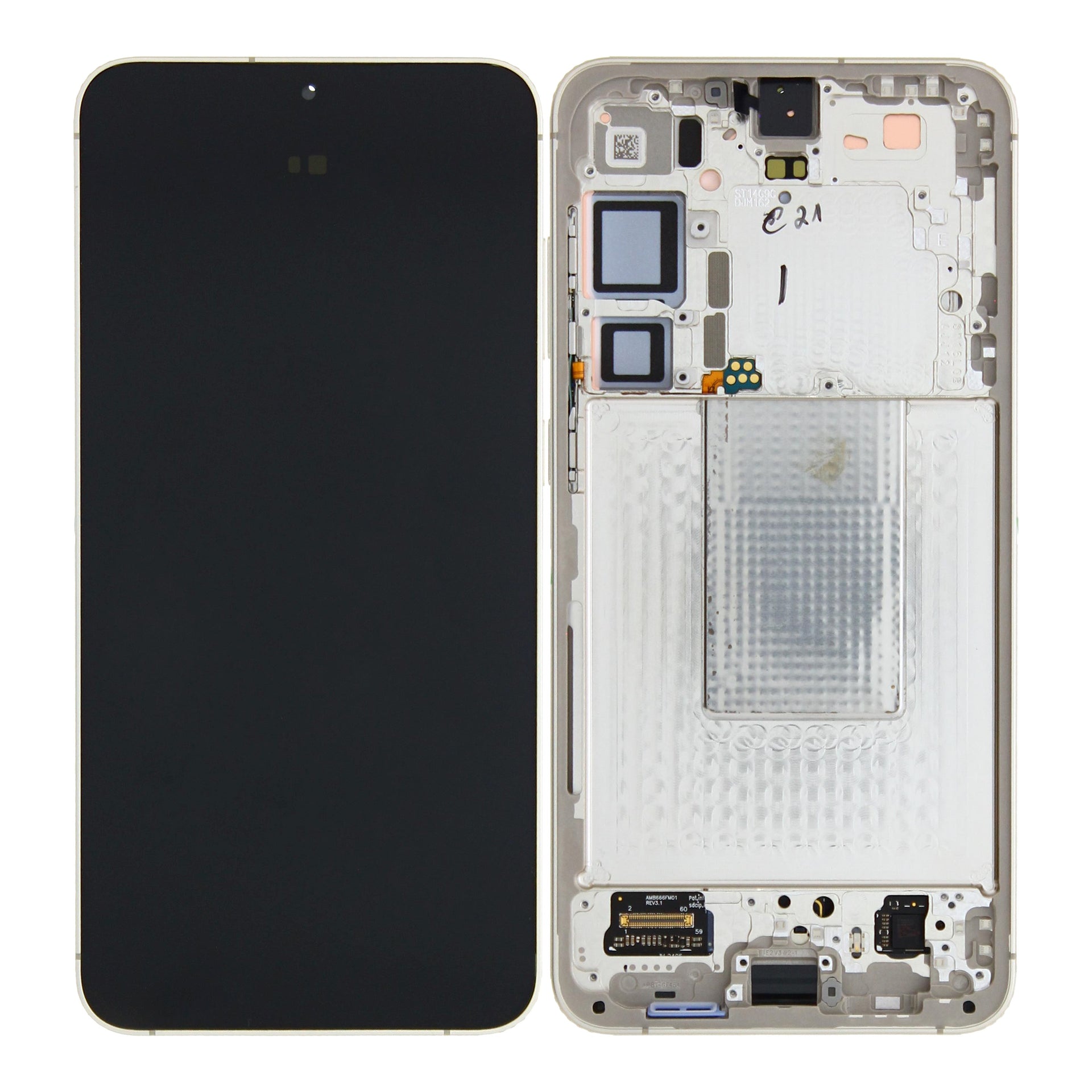 Samsung Galaxy S24 Plus S926B Display And Digitizer With Frame Jade Green Pre-Assembled