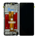 Samsung Galaxy A07 4G A075F Display And Digitizer With Frame Grey Service Pack