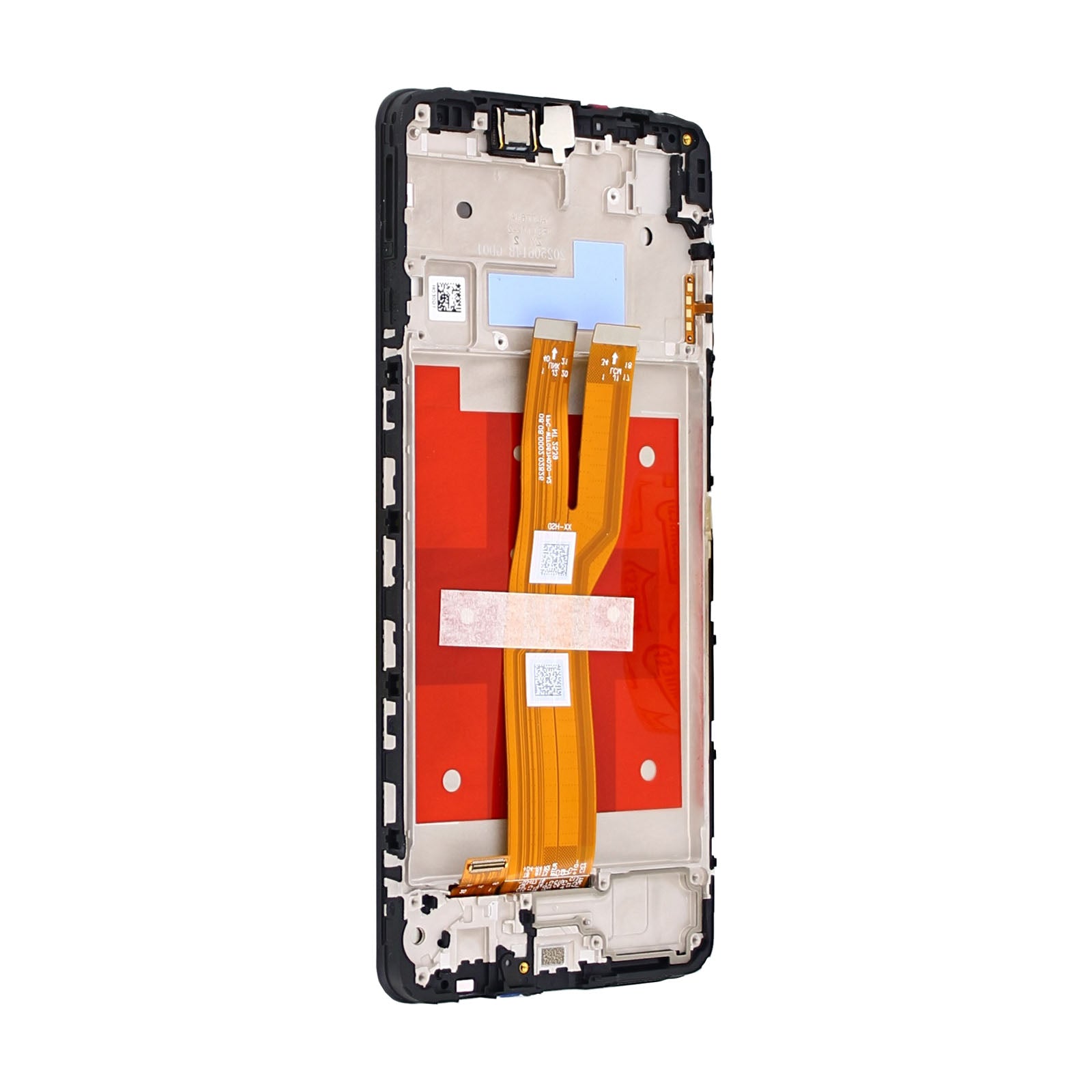 Samsung Galaxy A07 4G A075F Display And Digitizer With Frame Grey Service Pack
