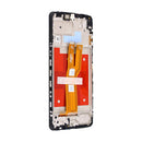 Samsung Galaxy A07 4G A075F Display And Digitizer With Frame Grey Service Pack