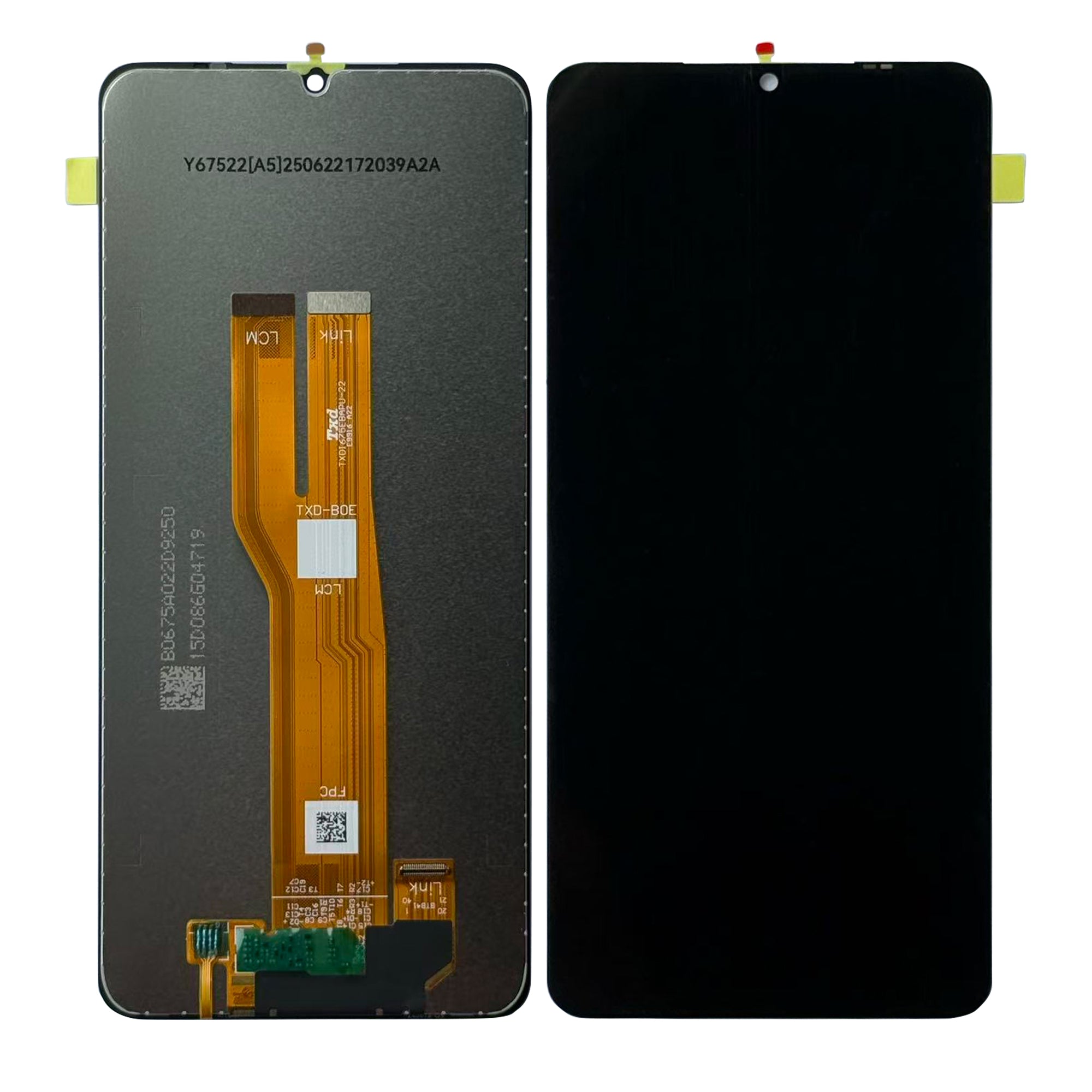 Samsung Galaxy A07 4G A075F Display And Digitizer Without Frame Black OEM